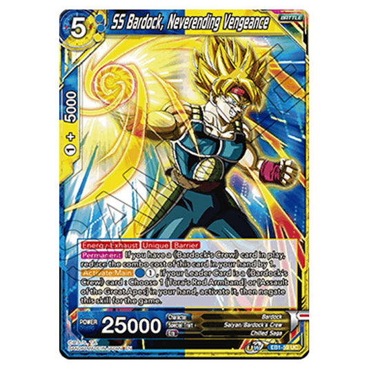 Dragon Ball Super - EB1 - Battle Evolution - SS Bardock, Neverending Vengeance - EB1-59 (Foil)