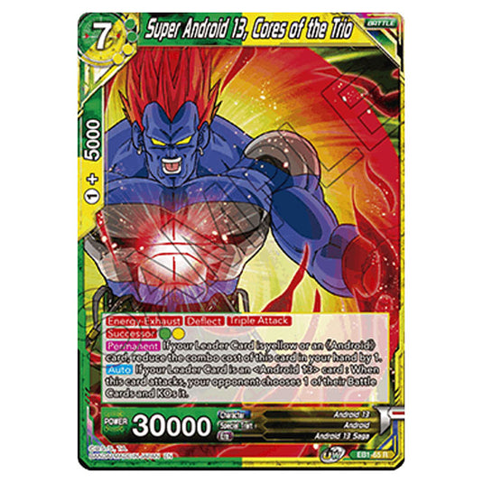 Dragon Ball Super - EB1 - Battle Evolution - Super Android 13, Cores of the Trio - EB1-65 (Foil)