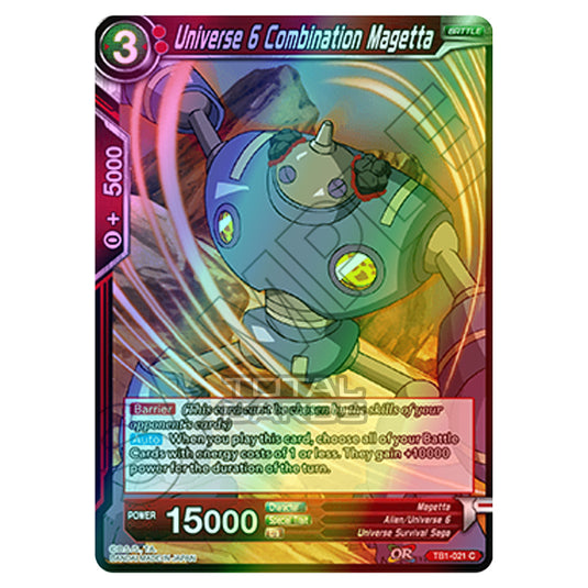 Dragon Ball Super - TB1 - Tournament of Power - Universe 6 Combination Magetta - TB1-021 (Foil)