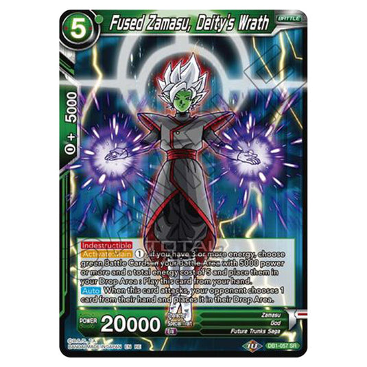 Dragon Ball Super - MB01 - Mythic Booster - Fused Zamasu, Deity's Wrath - DB1-057