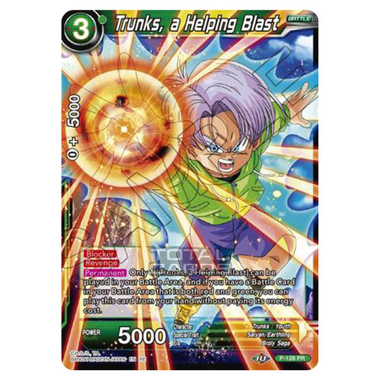 Dragon Ball Super - MB01 - Mythic Booster - Trunks, a Helping Blast - P-128