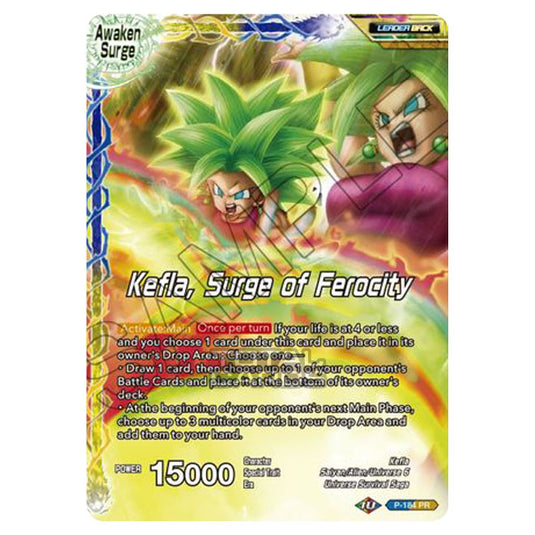 Dragon Ball Super - MB01 - Mythic Booster - Kefla // Kefla, Surge of Ferocity - P-184