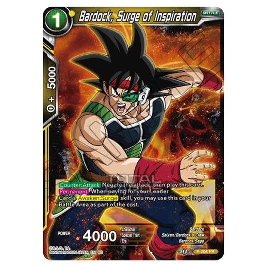 Dragon Ball Super - MB01 - Mythic Booster - Bardock, Surge of Inspiration - P-204