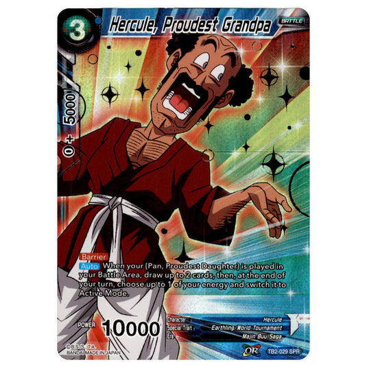Dragon Ball Super - TB - World Martial Arts Tournament - Hercule, Proudest Grandpa - TB2-029