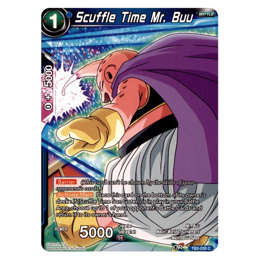 Dragon Ball Super - TB - World Martial Arts Tournament - Scuffle Time Mr. Buu - TB2-028