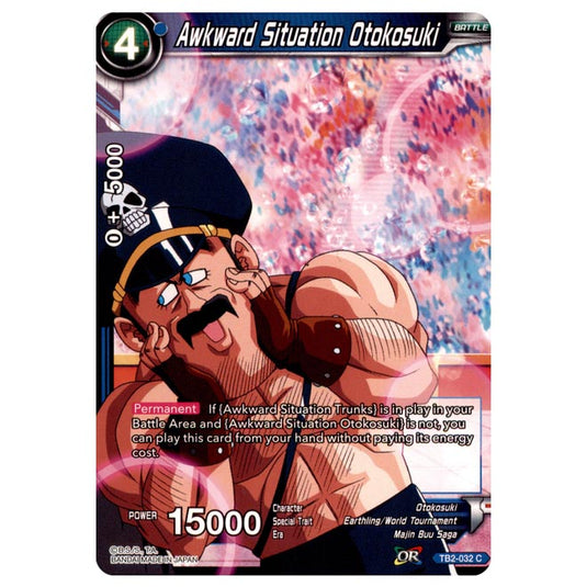 Dragon Ball Super - TB - World Martial Arts Tournament - Awkward Situation Otokosuki - TB2-032