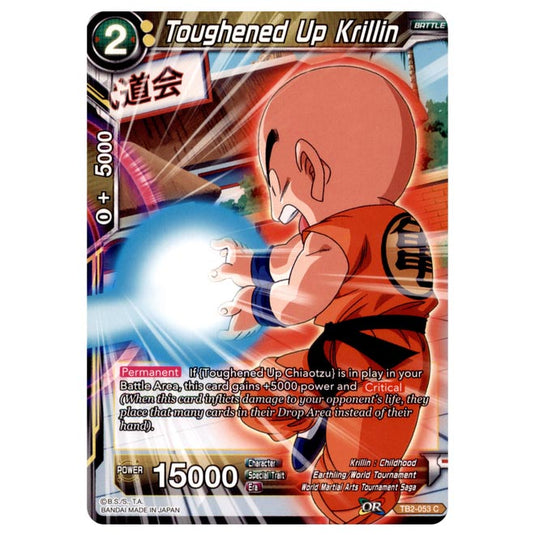 Dragon Ball Super - TB - World Martial Arts Tournament - Toughened Up Krillin - TB2-053