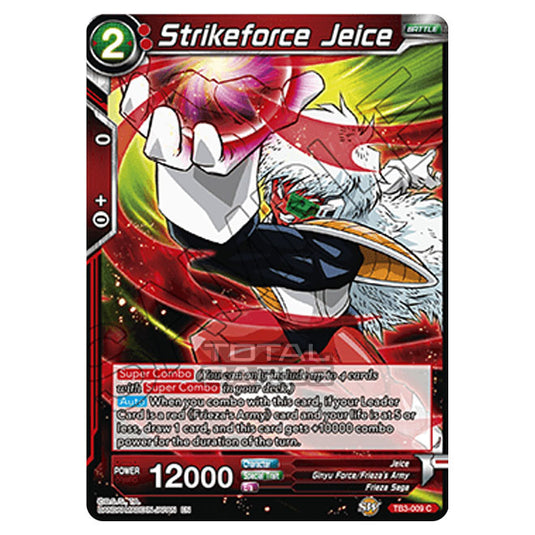 Dragon Ball Super - TB3 - Clash of Fates - Strikeforce Jeice - TB3-009
