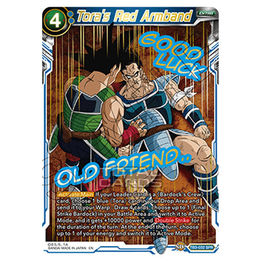 Dragon Ball Super - TB3 - Clash of Fates - Tora's Red Armband - TB3-032_SPR