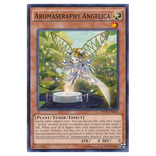 Yu-Gi-Oh! - Invasion - Vengeance - Aromaseraphy Angelica (Common) INOV-EN031