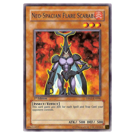 Yu-Gi-Oh! - Duelist Pack - Jaden Yuki 2 - Neo-Spacian Flare Scarab (Rare) DP03-EN006