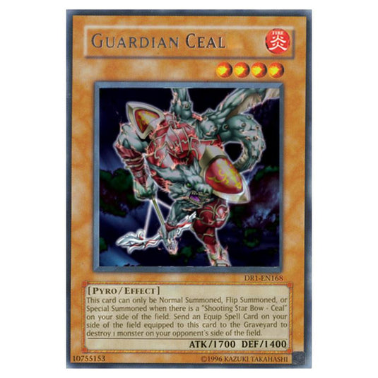 Yu-Gi-Oh! - Dark Revelation Volume 1 - Guardian Ceal (Rare) DR1-EN168