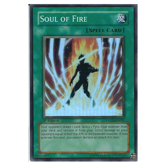 Yu-Gi-Oh! - Force of the Breaker - Soul of Fire (Super Rare) FOTB-EN031