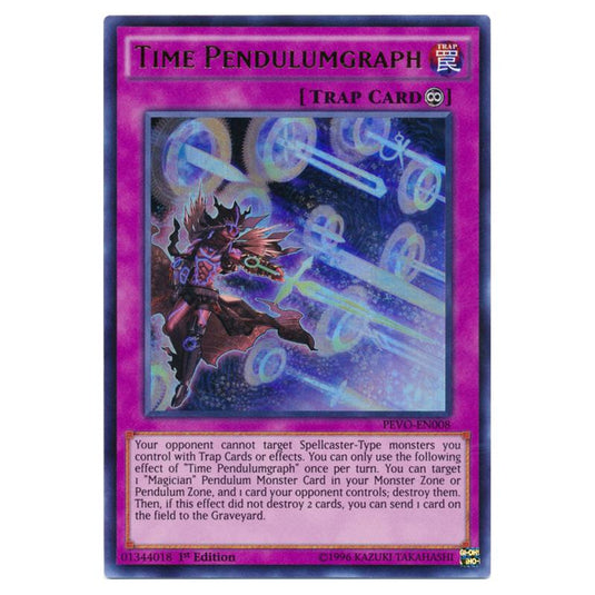 Yu-Gi-Oh! - Pendulum Evolution - Time Pendulumgraph (Ultra Rare) PEVO-EN008