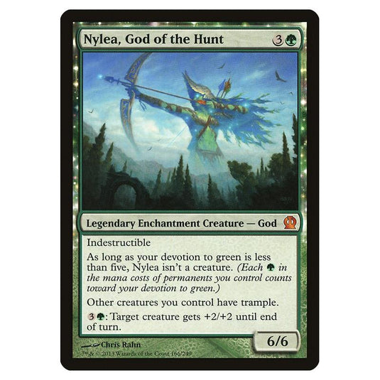Magic the Gathering - Theros - Nylea, God of the Hunt - 166/249