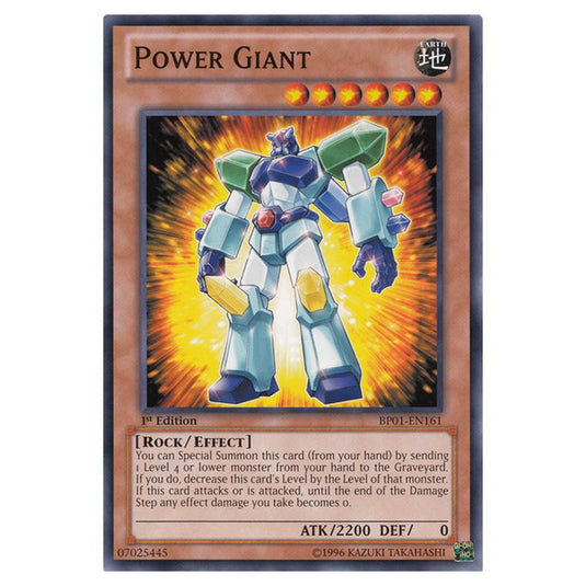 Yu-Gi-Oh! - Battle Pack - Epic Dawn - Power Giant (Common) BP01-EN161