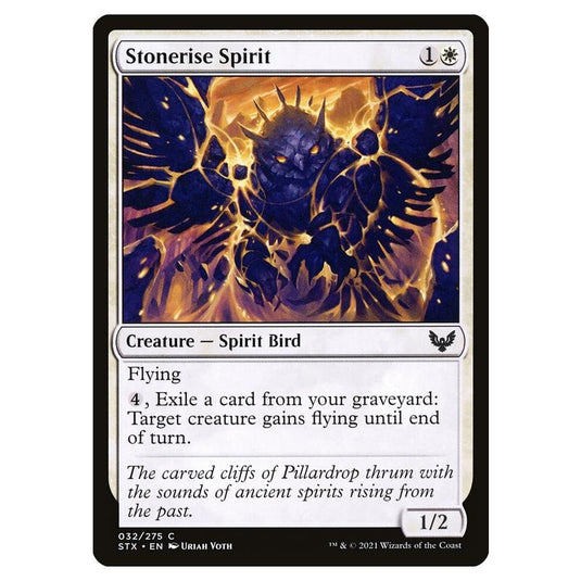 Magic The Gathering - Strixhaven: School Of Mages - Stonerise Spirit - 32/275
