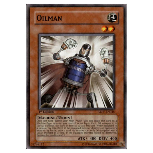 Yu-Gi-Oh! - Absolute Powerforce - Oilman (Common) ABPF-EN036