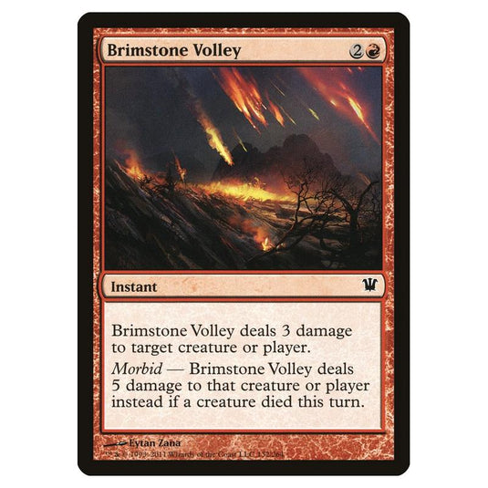 Magic the Gathering - Innistrad - Brimstone Volley - 132/264