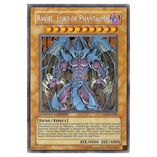Yu-Gi-Oh! - Collectible Tins 2006 Wave 1 - Raviel, Lord of Phantasms (Secret Rare) CT03-EN003