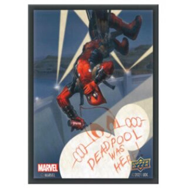 Marvel Card Sleeves - Deadpool (65 Sleeves) Marvel Card Sleeves - Deadpool (65 Sleeves)