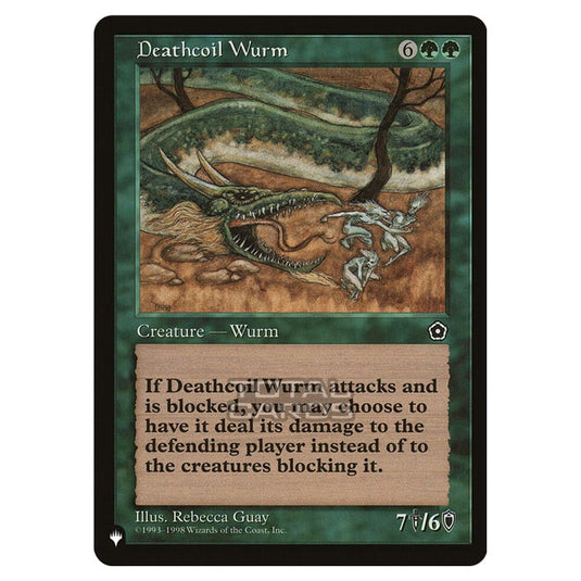 Magic The Gathering - The List - Deathcoil Wurm