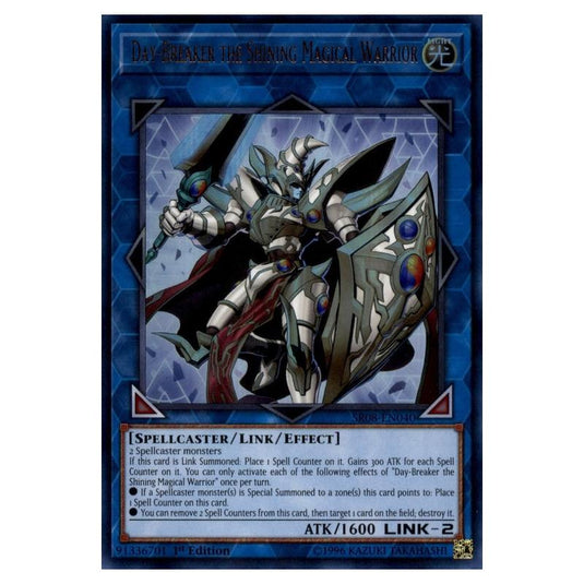 Yu-Gi-Oh! - Structure Deck - Order of the Spellcasters - Day-Breaker the Shining Magical Warrior (Ultra Rare) SR08-EN040