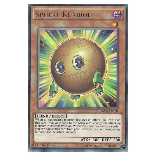 Yu-Gi-Oh! - Dimension of Chaos - Sphere Kuriboh (Rare) DOCS-EN020