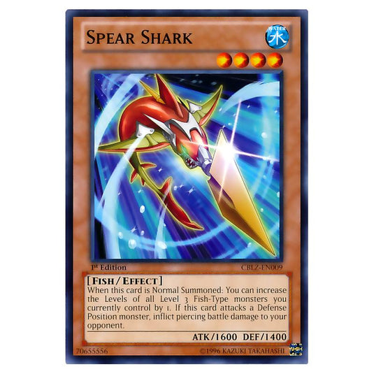 Yu-Gi-Oh! - Cosmo Blazer - Spear Shark (Common) CBLZ-EN009