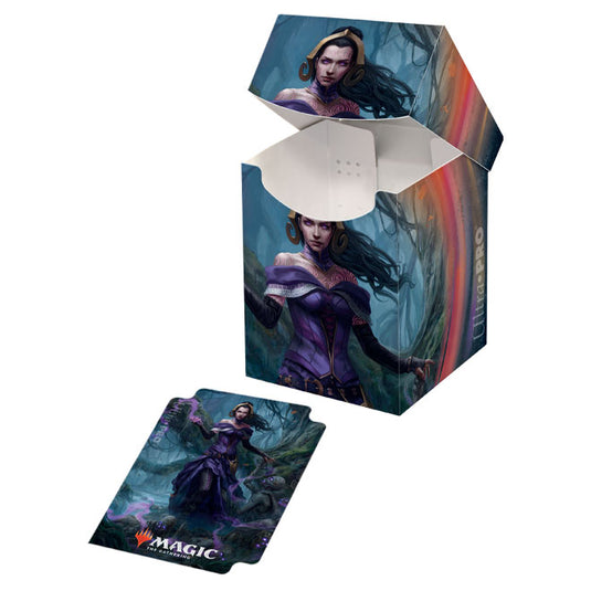 Ultra Pro - Pro-100+ Deck Box - Magic the Gathering Core Set 2021 - Liliana, Waker of the Dead