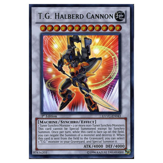 Yu-Gi-Oh! - Extreme Victory - T.G. Halberd Cannon (Ultra Rare) EXVC-EN043