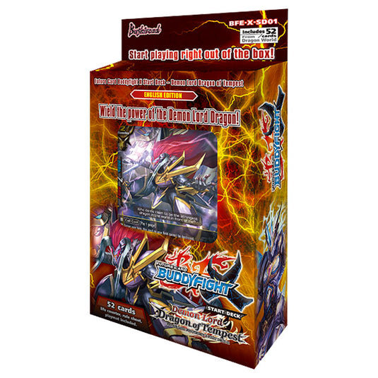 Future Card Buddyfight - Start Deck 1 - Demon Lord Dragon of Tempest