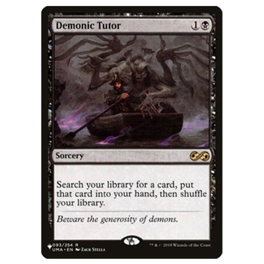 Magic The Gathering - The List - Demonic Tutor - 350/350