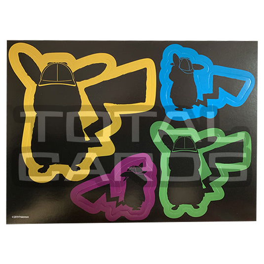 Pokemon - Detective Pikachu Collectors Chest Tin - Stickers