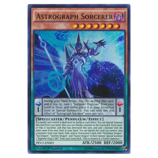 Yu-Gi-Oh! - Pendulum Evolution - Astrograph Sorcerer (Ultra Rare) PEVO-EN001