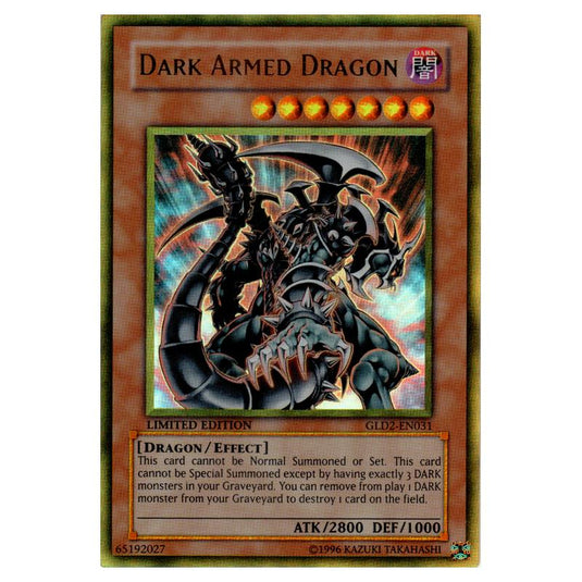 Yu-Gi-Oh! - Gold Series 2009 - Dark Armed Dragon (Gold Rare) GLD2-EN031