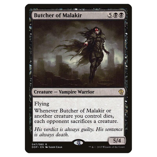 Magic the Gathering - Duel Decks: Zendikar vs. Eldrazi - Butcher of Malakir - 47