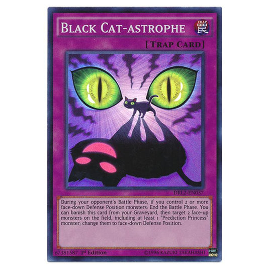 Yu-Gi-Oh! - Dragons of Legend 2 - Black Cat-astrophe (Super Rare) DRL2-EN037