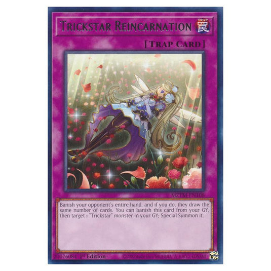 Yu-Gi-Oh! - Maze of the Master - Trickstar Reincarnation (Rare) MZTM-EN108
