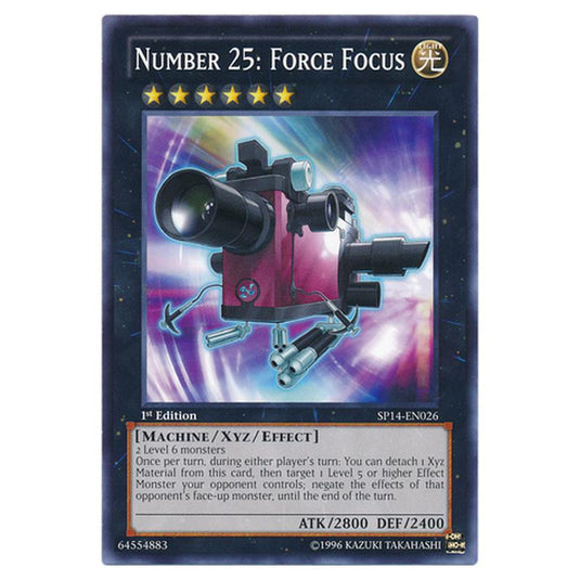 Yu-Gi-Oh! - Star Pack 2014 - Number 25: Force Focus (Common) SP14-EN026