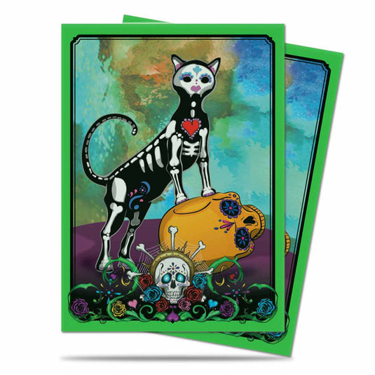 Ultra Pro - Dia De Los Muertos - Cat Deck Protectors (50)