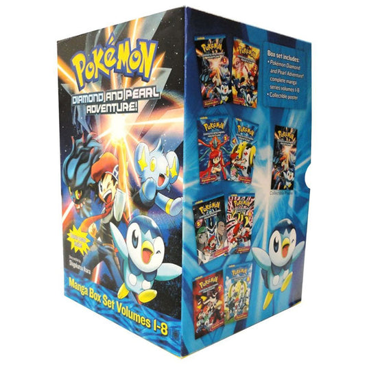 Pokemon Adventures - Diamond & Pearl Box Set  (Volumes 1-8)