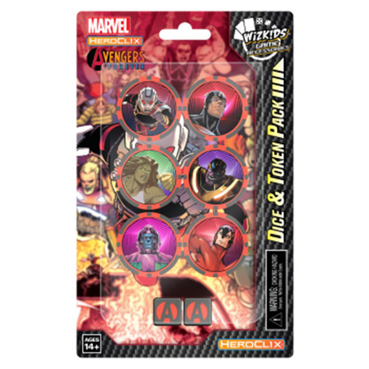 Marvel HeroClix - Avengers Forever - Dice and Token Pack Ant-Man