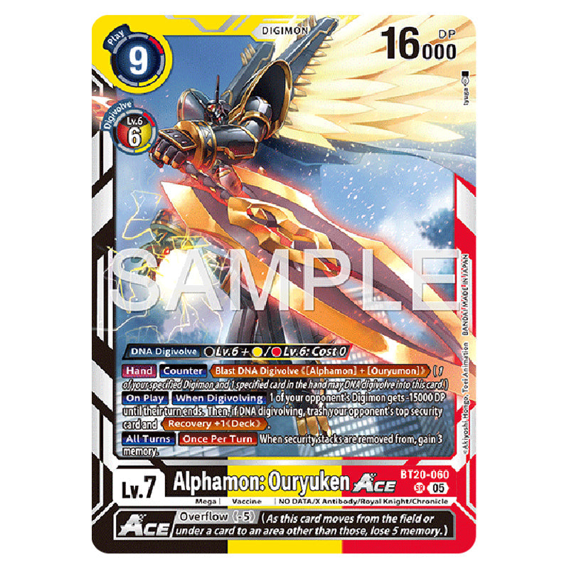 Digimon Card Game - AD01 - Digimon Generation - Alphamon: Ouryuken