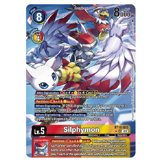 Digimon Card Game - BT16 Beginning Observer - Silphymon - (Alternative Art) - BT16-012a