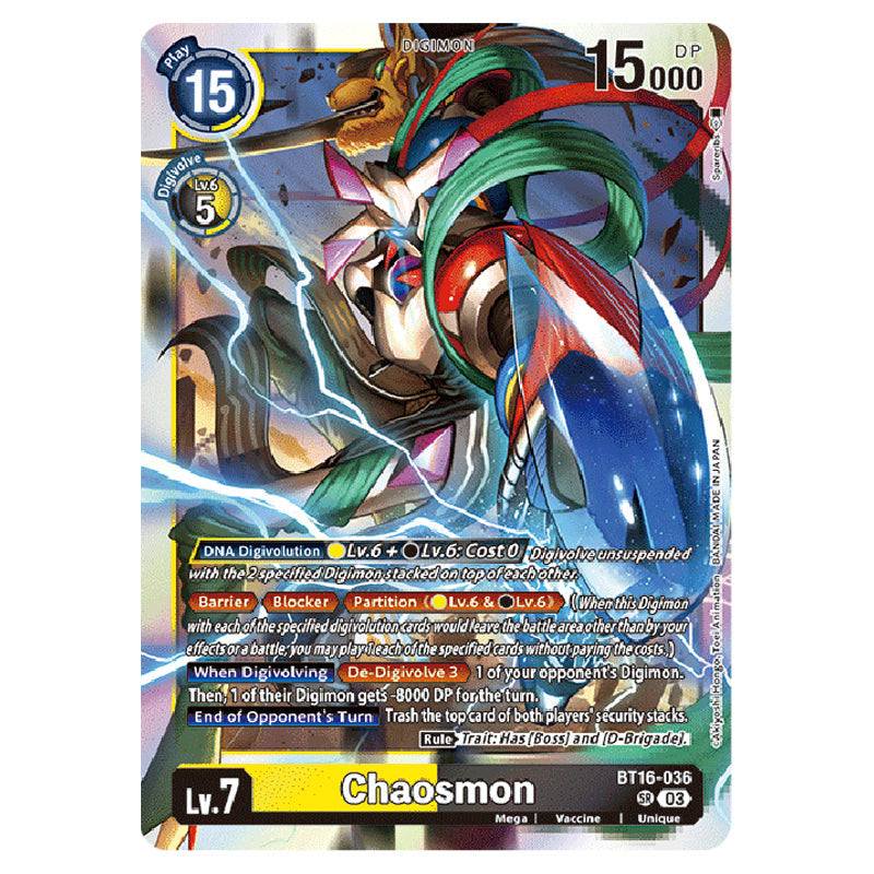 Digimon Card Game - BT16 Beginning Observer - Chaosmon