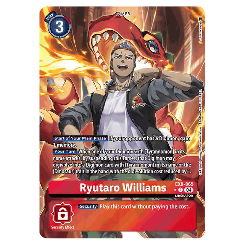 chains of liberation digimon card list Digimon Card Game - EX08 - Chain of Liberation - Ryutaro Williams