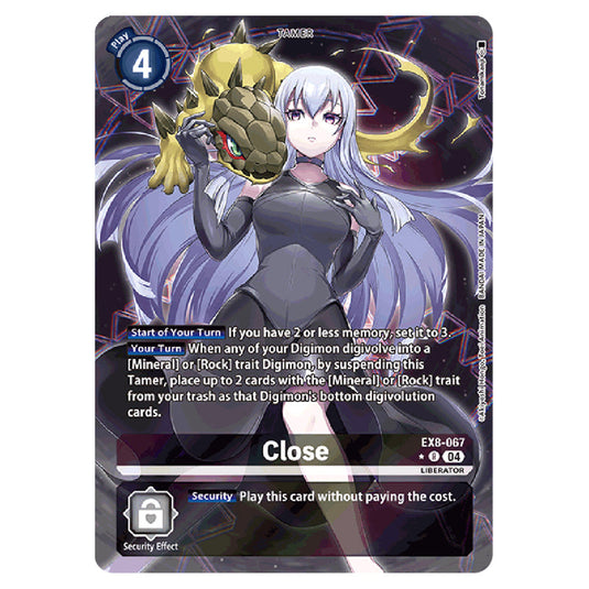 Close EX8-067a card from the Digimon set EX08 - Chain of Liberation
