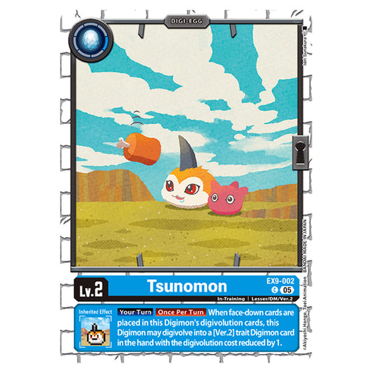 Digimon Card Game - EX-09: Extra Booster Versus Monsters - Tsunomon - (C) - EX9-002