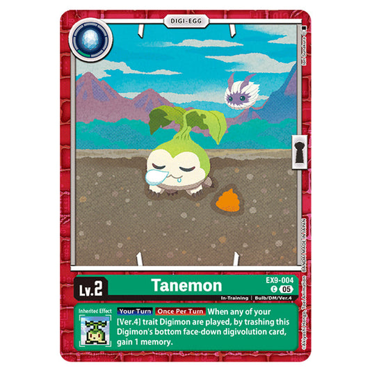 Digimon Card Game - EX-09: Extra Booster Versus Monsters - Tanemon - (C) - EX9-004